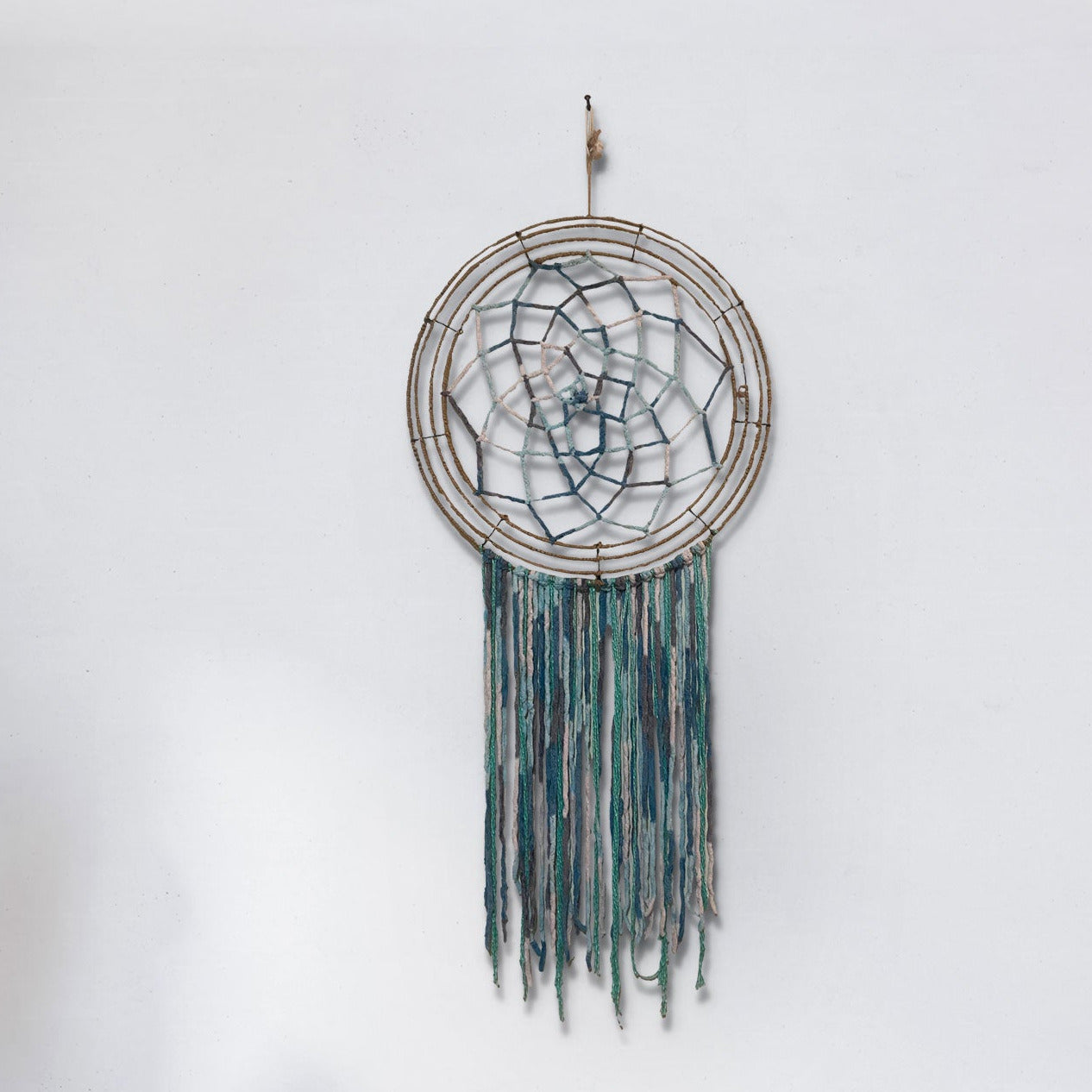 Blue and Green Martian Yonkz Dream Catcher