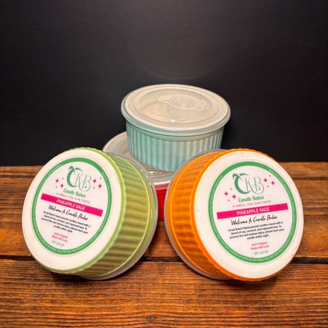 Candle Bakes Custom Scents - Small Batch Candles - Aromatherapy Candles