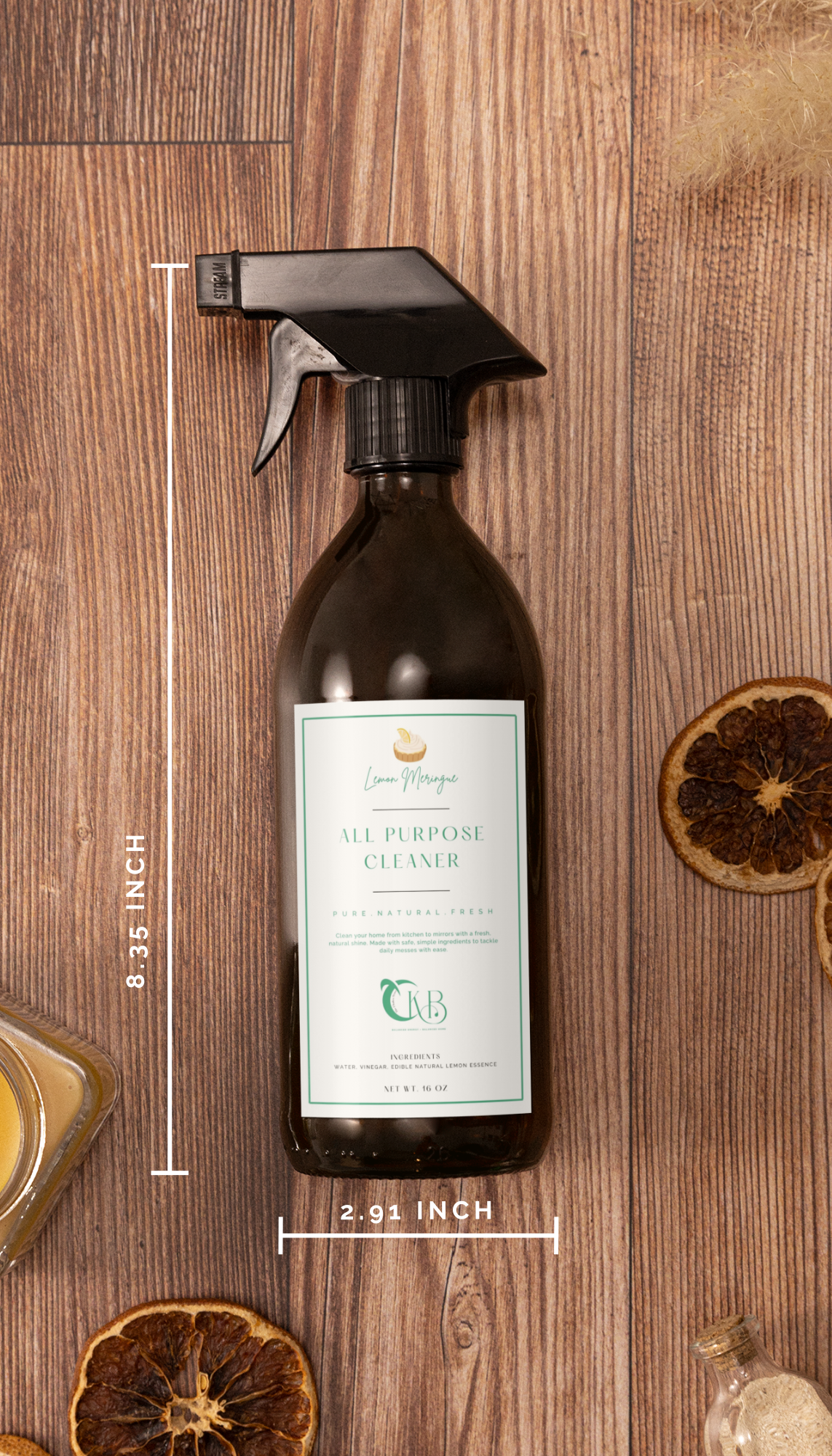 Lemon Cleaner — All Purpose Cleaning spray 16oz