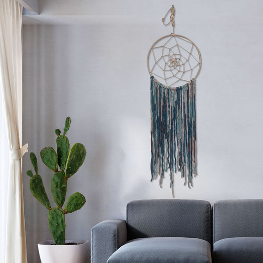 Blue and White Single Ring Martian Yonkz Dream Catcher