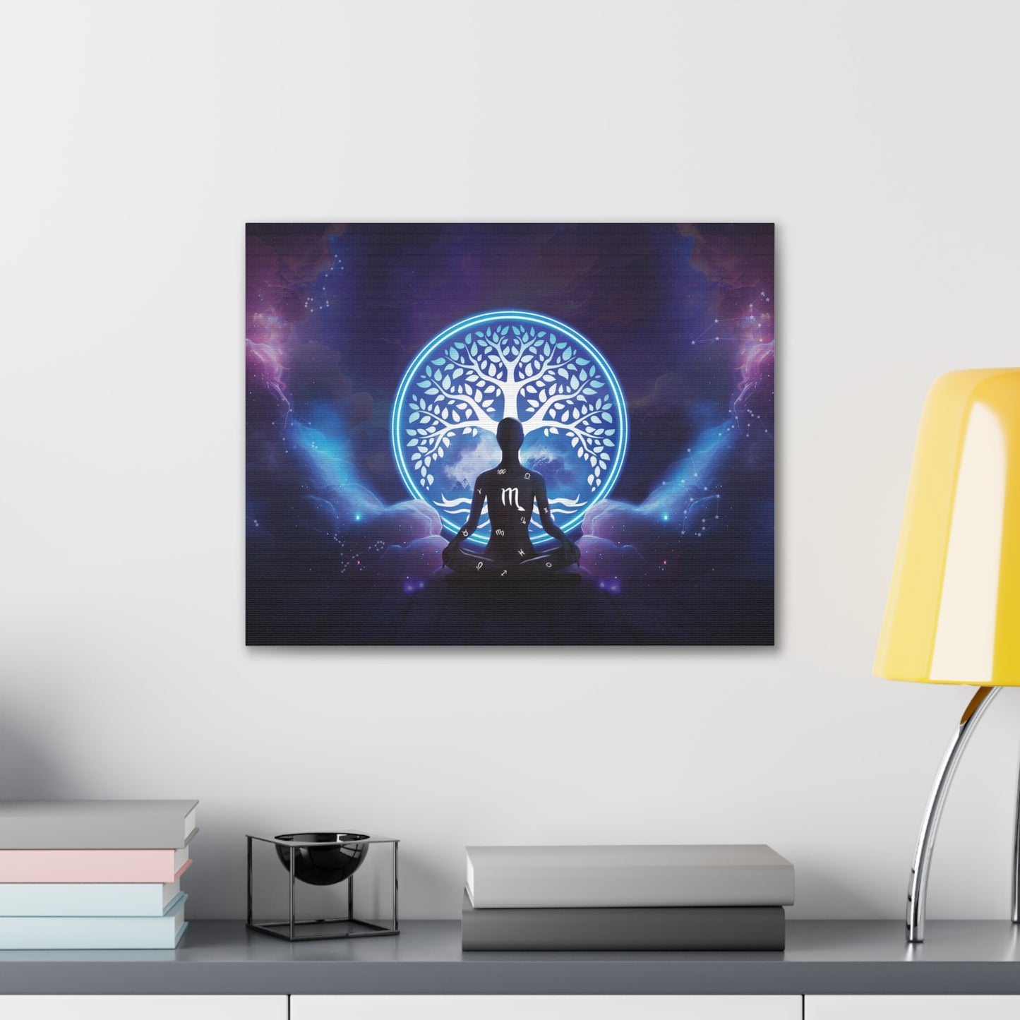 Scorpio Zodiac Wall Art [Blue]